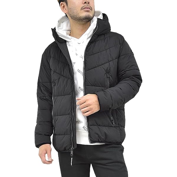 Amazon | [カルバン・クライン] ジャケット 中綿ジャケット Rip Stop